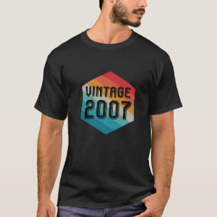 Camiseta Vintage 2007 T Para Hombres Duelo De Cumpleaños 15