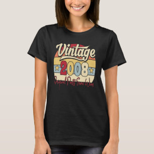 Camiseta Vintage 2008 Piezas Originales Algunas Llevan Retr