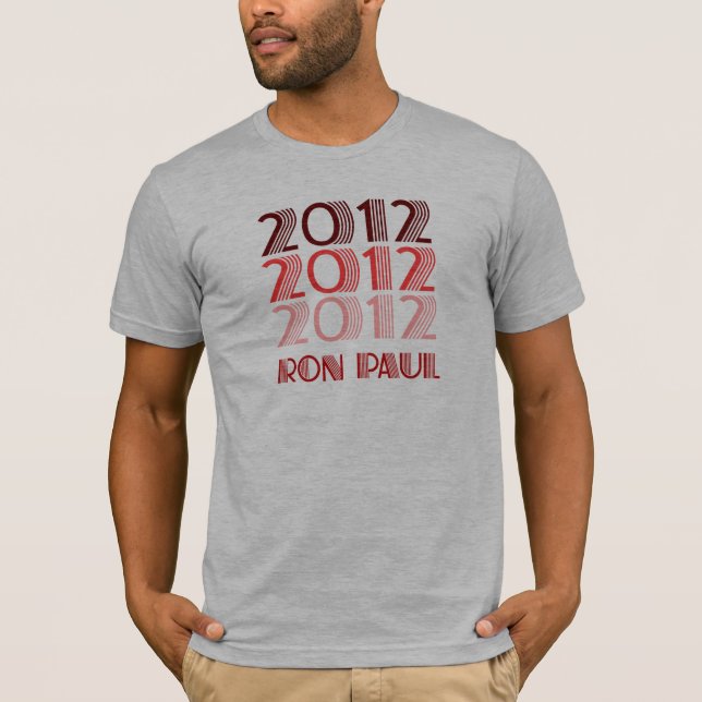 CAMISETA VINTAGE 2012 DE RON PAUL (Anverso)