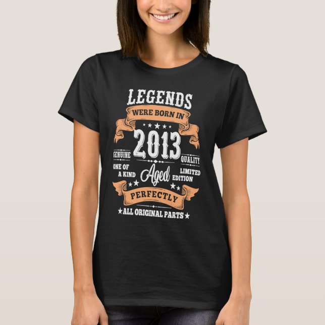 Camiseta Vintage 2013 10 años (Anverso)