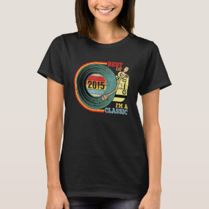 Camiseta Vintage 2015 Best Of I'm Classic 7th Birthday Viny
