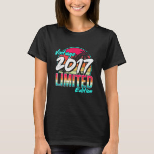 Camiseta Vintage 2017 5º cumpleaños 5 años