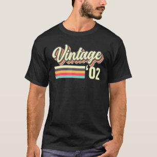 Camiseta Vintage 20th Birthday T Shirt 20 Years Birthday De