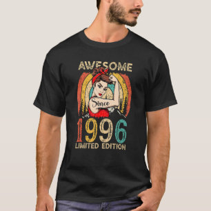 Camiseta Vintage 26º Cumpleaños Para Las Mujeres Increíbles