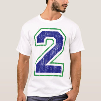 Camiseta Vintage #2 (rojo y azul)