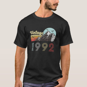 Camiseta Vintage 30.ª Ideas De Diseño De Cumpleaños 1992