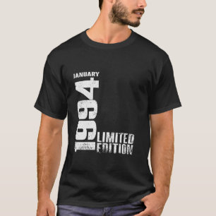 Camiseta Vintage 30 Birthday I Limited Edition enero 1994