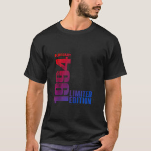 Camiseta Vintage 30 Birthday I Limited Edition febrero 1999