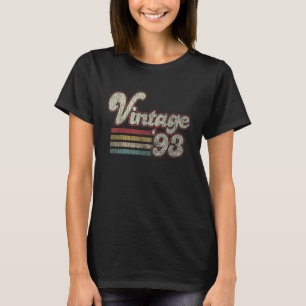 Camiseta Vintage 30 cumpleaños 1993 Retro 30 años a Perf