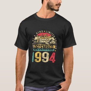 Camiseta Vintage 30th Birthday Funny December 1994 30 Bday