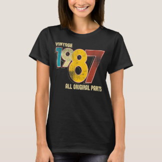 Camiseta Vintage 36 Decoraciones de cumpleaños Hombres 36th