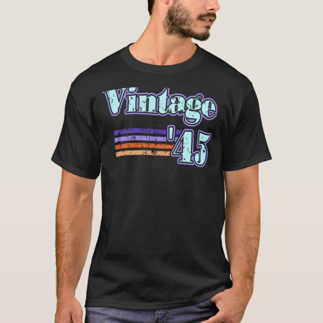 Camiseta Vintage 45 (Anverso)