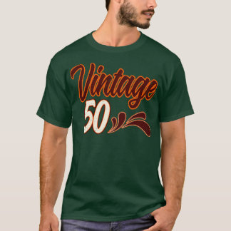 Camiseta Vintage 50 años cumpleaños