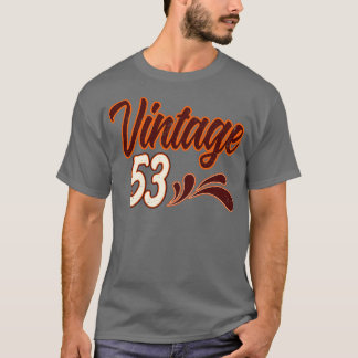 Camiseta Vintage 53 Años Cumpleaños