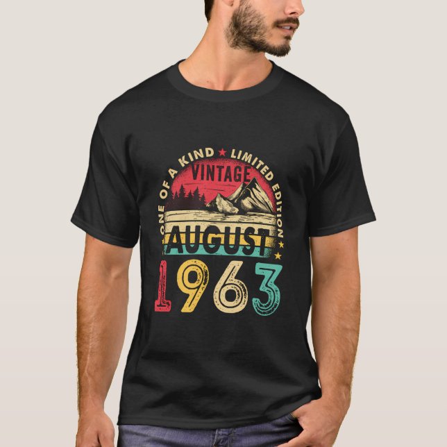 Camiseta Vintage 60 Años Vintage Au (Anverso)