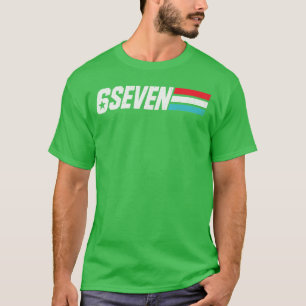 Camiseta Vintage 67 Meme Retro 6 Siete
