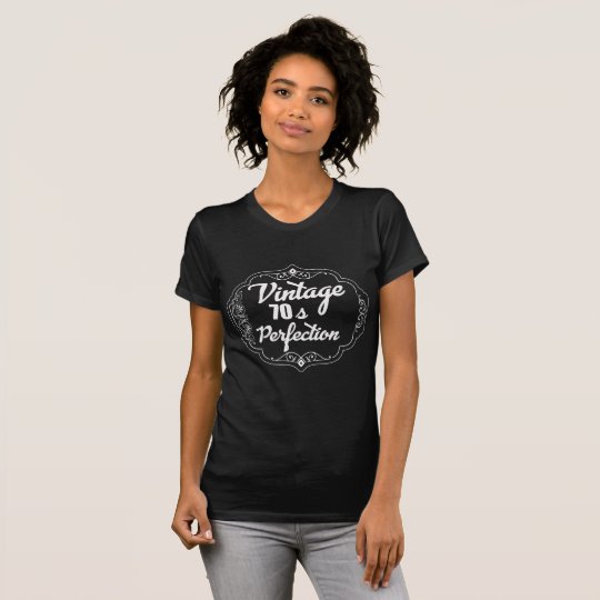 Camiseta Vintage 70s del vector