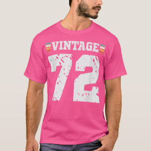 Camiseta Vintage 72 años Feliz 72 cumpleaños Diversión depo