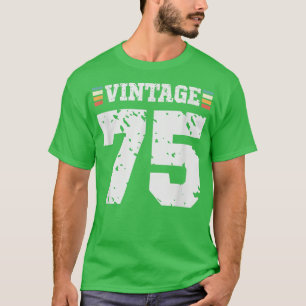 Camiseta Vintage 75 años Feliz 75 cumpleaños Diversión depo