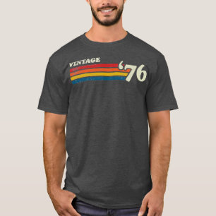 CAMISETA VINTAGE 76 FRANJAS DE RETRO