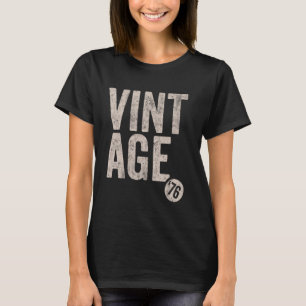 Camiseta Vintage '76 nacido 1976 fresco leyenda del cumplea