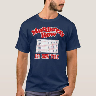 Camiseta Vintage 80s 1927 Fila de Asesinos Nueva York