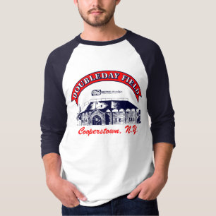 Camiseta Vintage 80s Doubleday Field Cooperstown Raglan