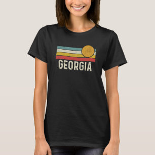 Camiseta Vintage 80s Sunset Summer Retro Style Georgia USA