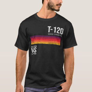 Camiseta Vintage 80s video cassette tape VHS