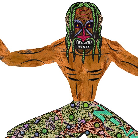 Camiseta Vintage 90s Cheeky Tiki Surfing Retro Cartoon (Subido por el creador)