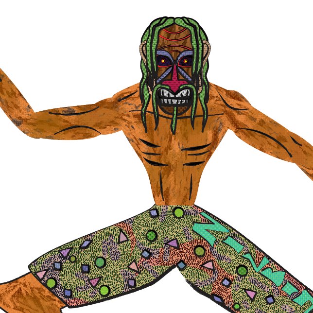 Camiseta Vintage 90s Cheeky Tiki Surfing Retro Cartoon (Subido por el creador)