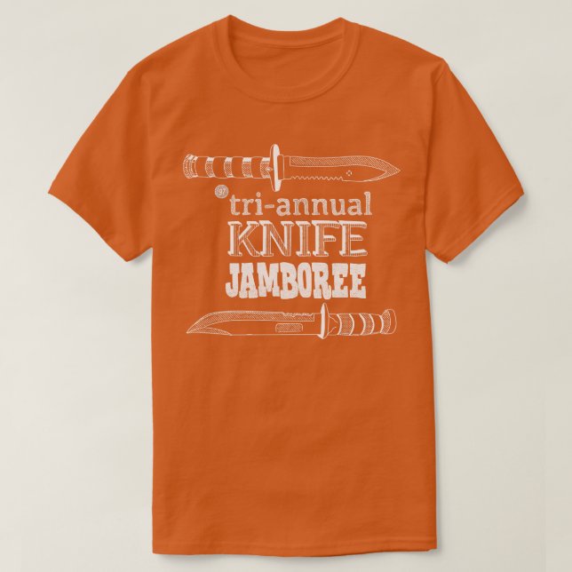 Camiseta Vintage 97 Knife Jamboree (Diseño del anverso)