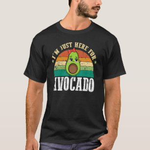 Camiseta Vintage Aguacate Vegan Vegeterista Nutricionista