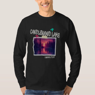 Camiseta Vintage al aire libre del lago Connecticut