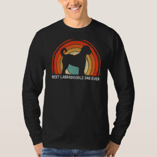 Camiseta Vintage al estilo retro masculino mejor padre de L