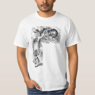 Camiseta Vintage Alicia en el País de las Maravillas, Gato