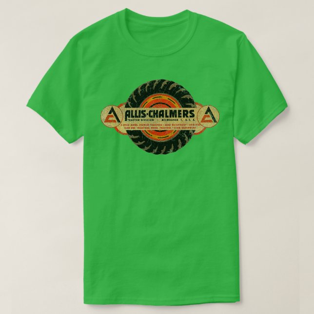 Camiseta Vintage Allis Chalmers (Diseño del anverso)