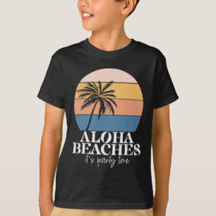 Camiseta Vintage Aloha Beach Tropical Vacation Hawa