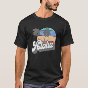 Camiseta Vintage Aloha Hawaii Hawaii Hawaiian Beach Surfing