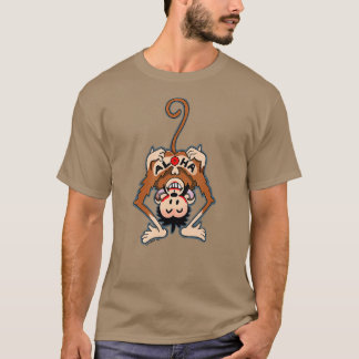Camiseta Vintage Aloha Monkey Tattoo