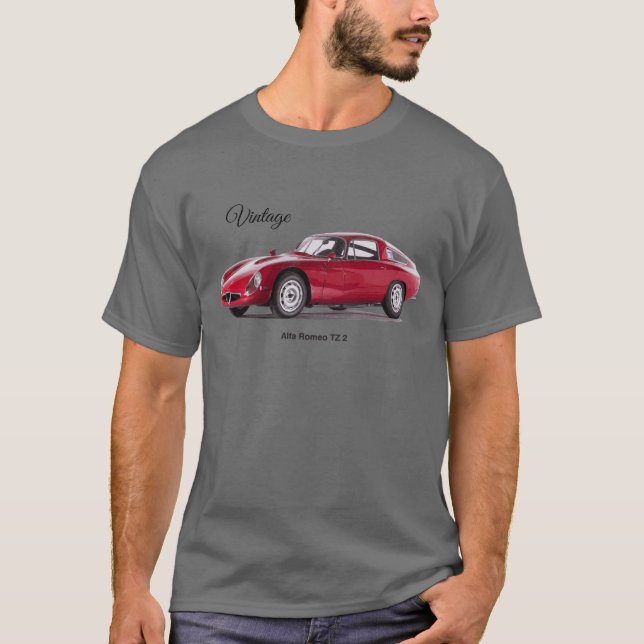 Camiseta VINTAGE ALPHA ROMEO CAR Camiseta (Anverso)