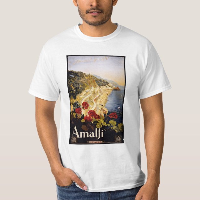 Camiseta Vintage Amalfi Italia (Anverso)
