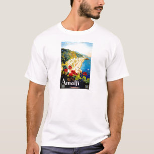Camiseta Vintage Amalfi Italia Europa Viajes