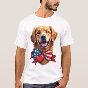 Camiseta Vintage Amante del Golden Retriever Patri