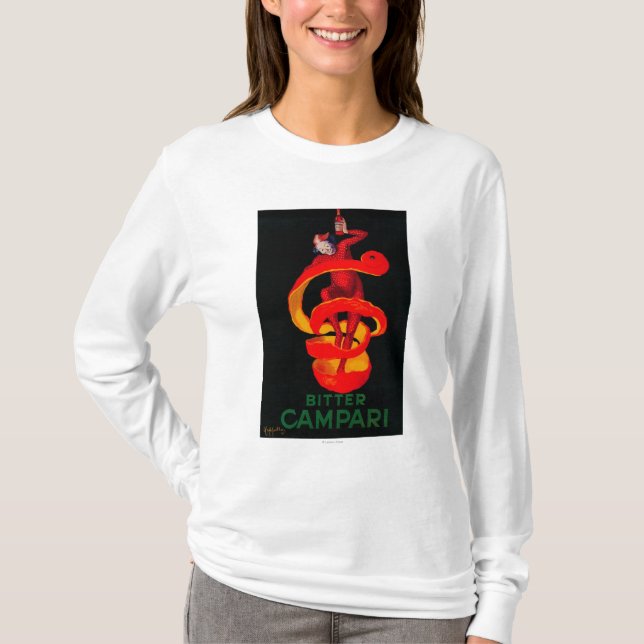 Camiseta Vintage amargo PosterEurope de Campari (Anverso)