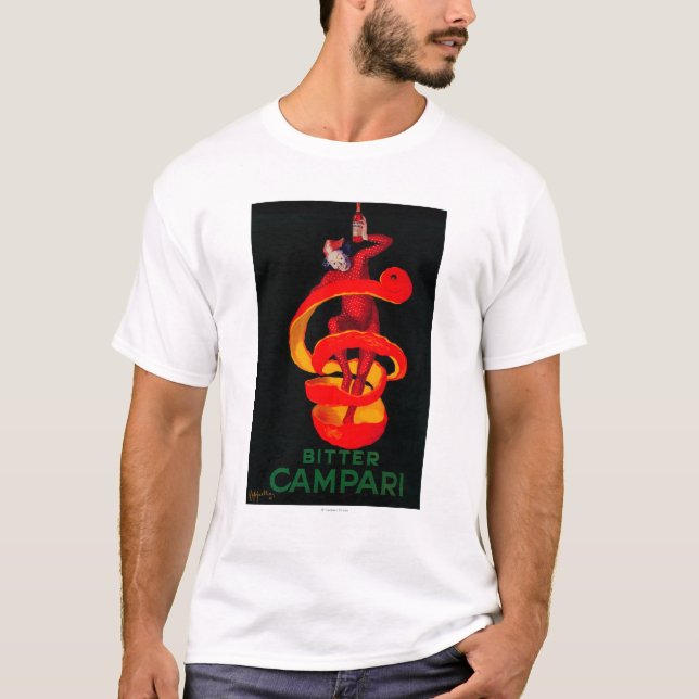 Camiseta Vintage amargo PosterEurope de Campari (Anverso)