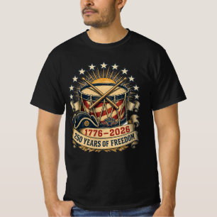 Camiseta Vintage América 250 Años de Libertad 1776