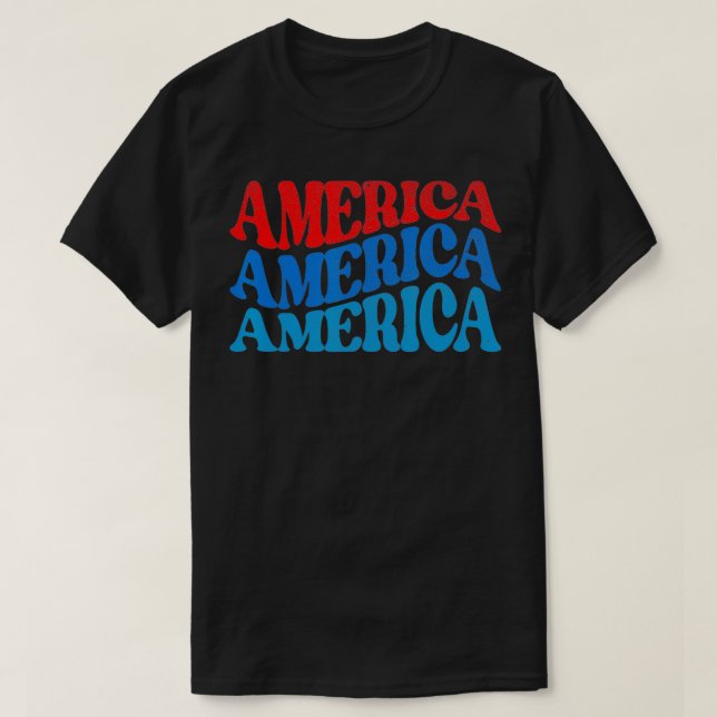 Camiseta Vintage America 4 de julio Fútbol americano (Diseño del anverso)