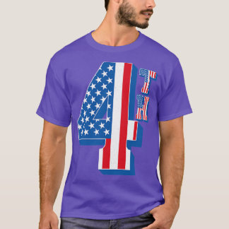 Camiseta Vintage American Flag 4Textos