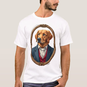 Camiseta Vintage American Pride Golden Retriever 4